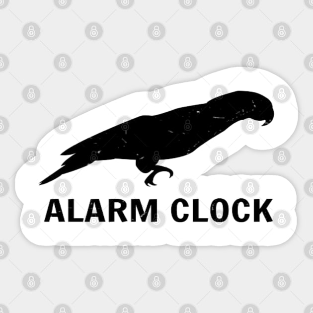 Parrot Alarm Clock | Parrot | Parrots Lover | Parrot Owner Sticker by PLANTONE